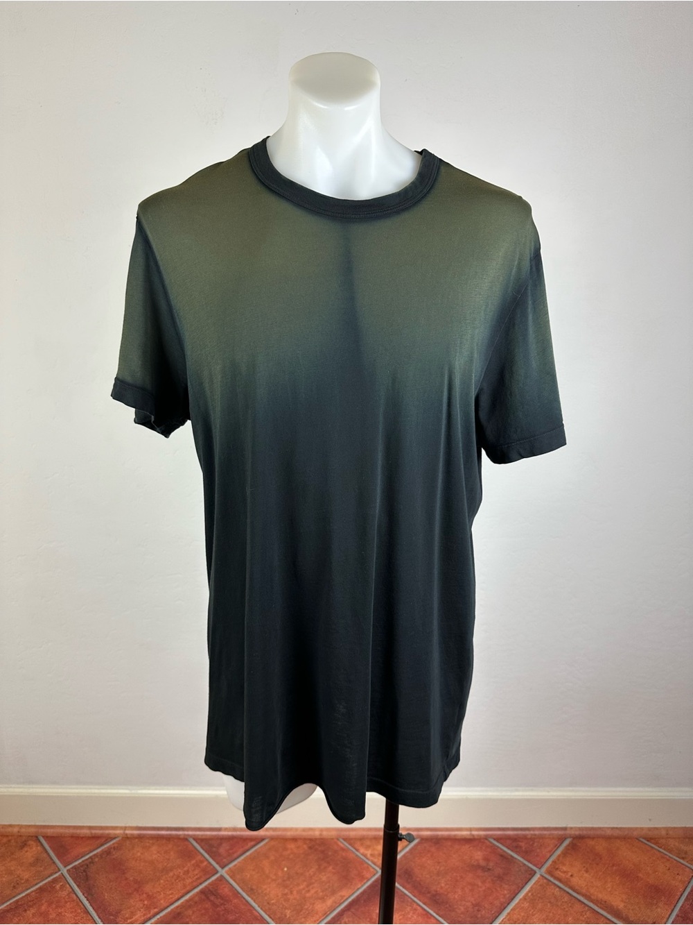Cotton Citizen Gradient Design Short Sleeve Crew T-Shirt